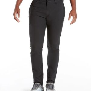 Public Rec Pants Mens 38x34 Black Performance Chino Stretch Comfort *32in Inseam